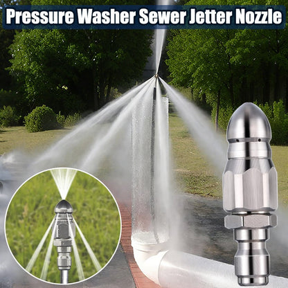 🌀1/4" Quick Connect Stainless Nozzle Set