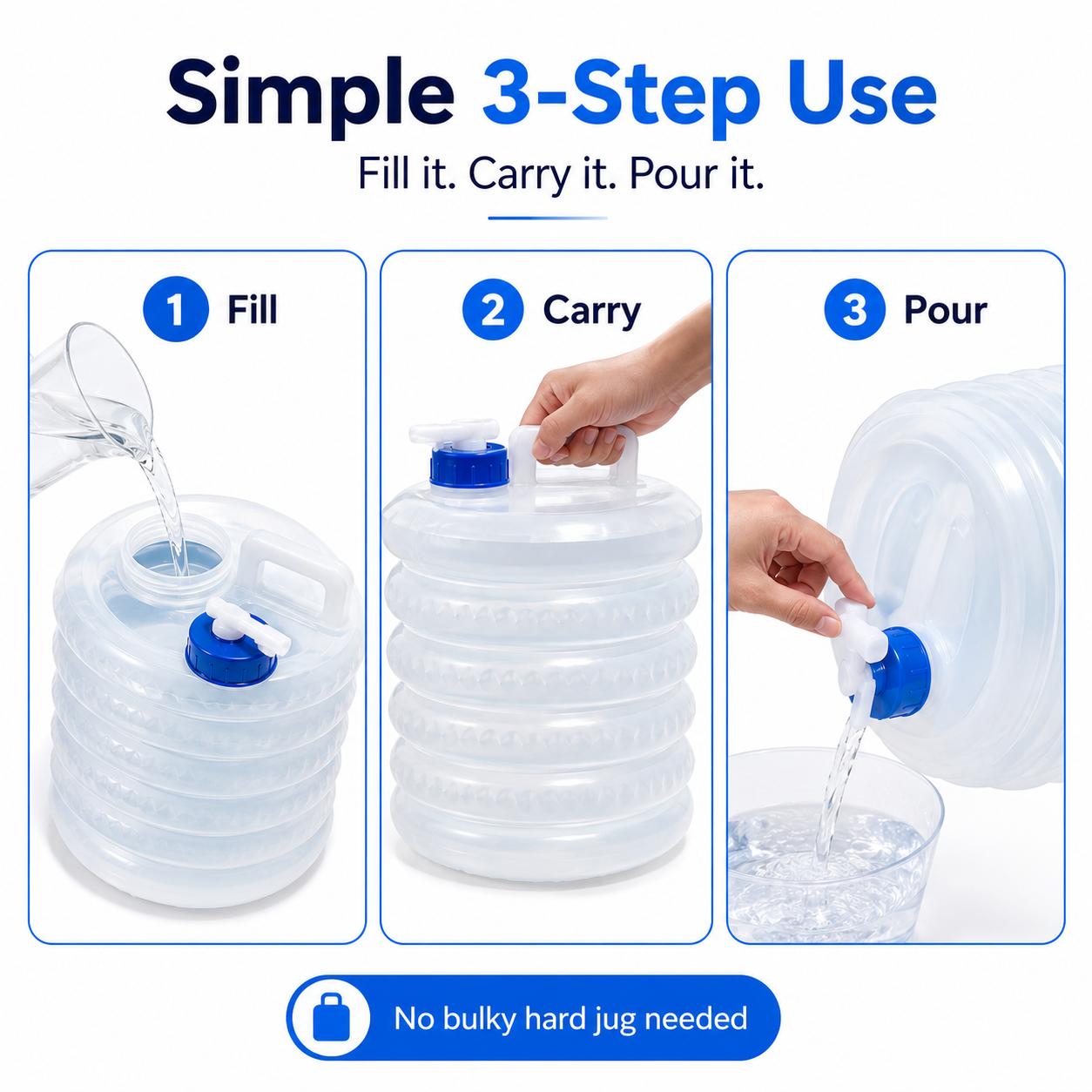 🎉 Congratulations! 💧 Get 50% OFF Your 2nd SVOZK® Collapsible Water Container with Spigot!