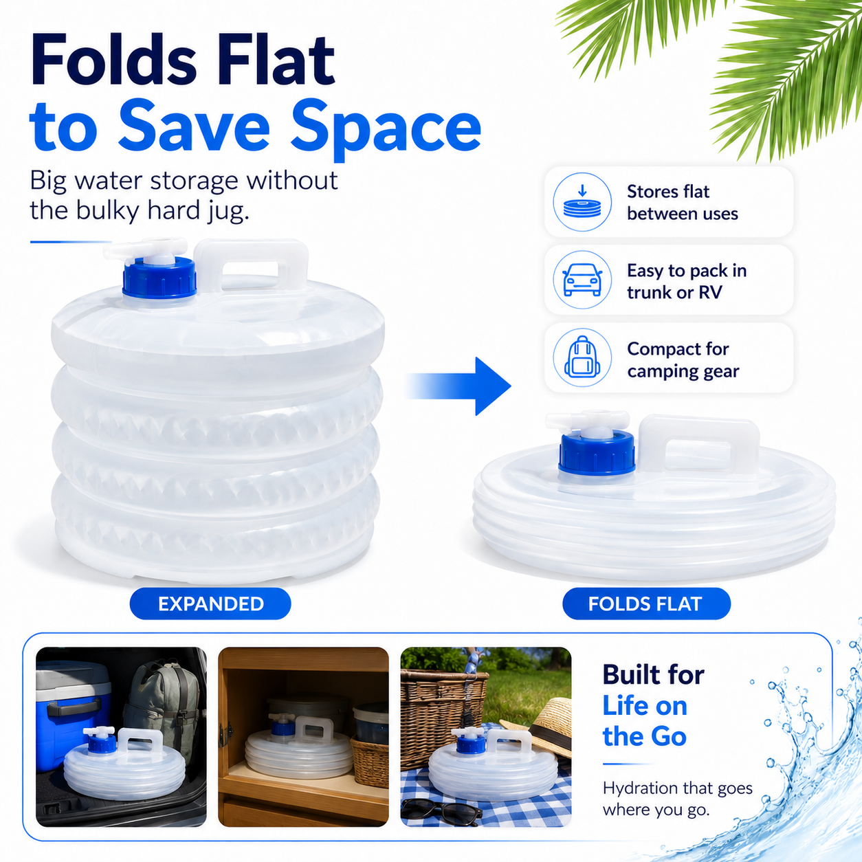 🎉 Congratulations! 💧 Get 50% OFF Your 2nd SVOZK® Collapsible Water Container with Spigot!