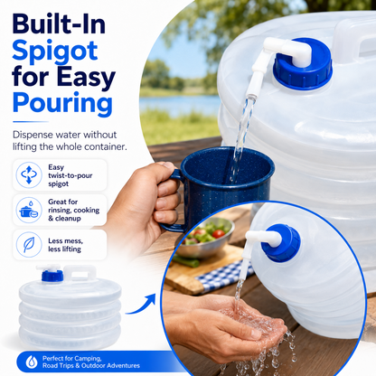 🎉 Congratulations! 💧 Get 50% OFF Your 2nd SVOZK® Collapsible Water Container with Spigot!