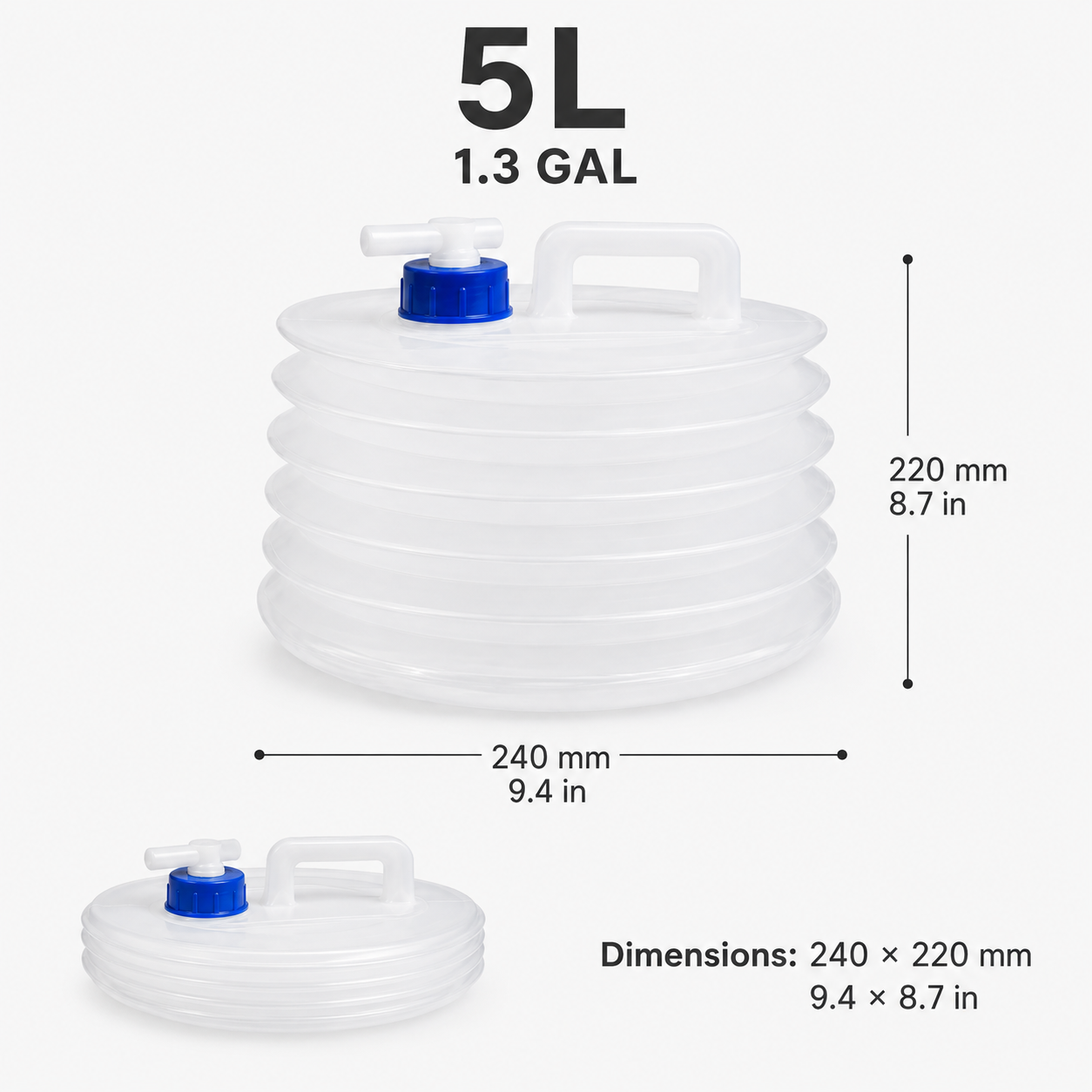 🎉 Congratulations! 💧 Get 50% OFF Your 2nd SVOZK® Collapsible Water Container with Spigot!