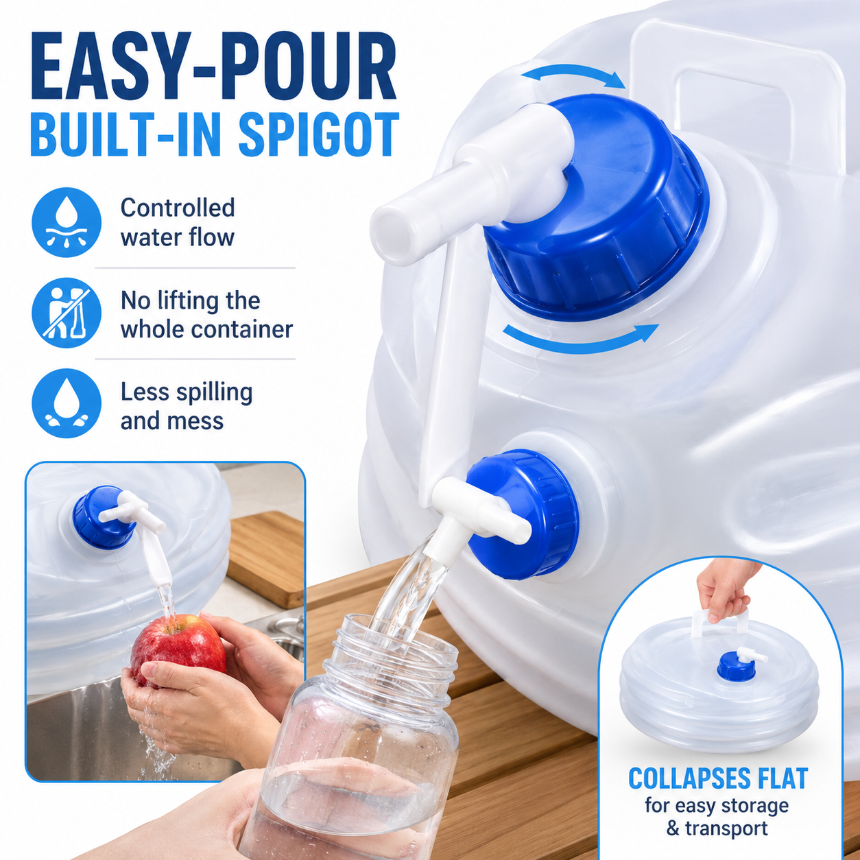 🎉 Congratulations! 💧 Get 50% OFF Your 2nd SVOZK® Collapsible Water Container with Spigot!
