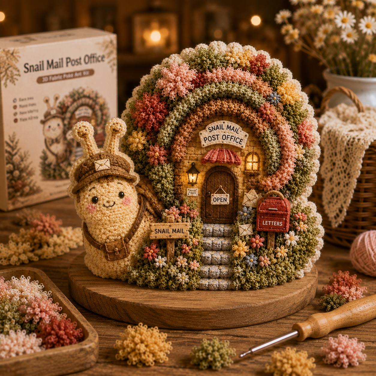 Toaimer® 3D Story Cottage Craft Kit