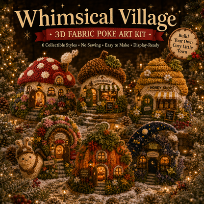 Toaimer® 3D Story Cottage Craft Kit