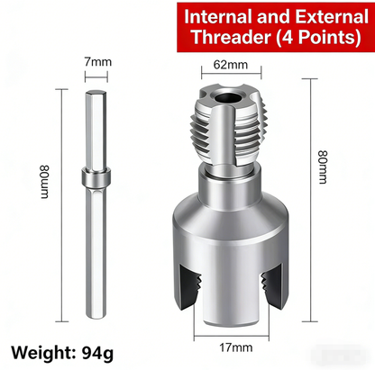 𝐑𝐄𝐁𝐘𝐈𝐏𝐎® 🔥Integrated Internal & External Pipe Threading Tool