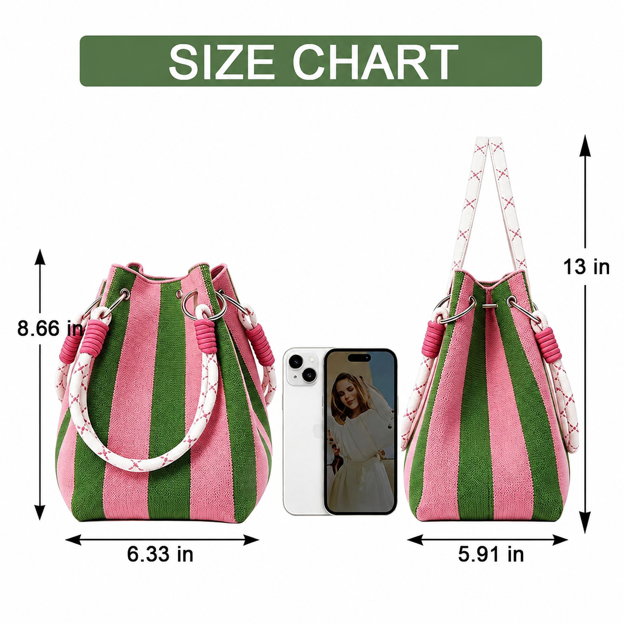 😆 Surprise！⏳ One-Time Offer: Get Your 2nd LUCKYSONG® Boho Woven Bucket Bag 70% OFF
