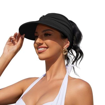 🎉 Congratulations! 🔥 Get 30% OFF Your 2nd BQODQO® Women’s UPF 50+ UV Protection Sun Visor Hat! 🎁