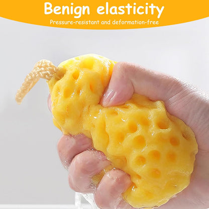 🥇🥇Honeycomb Bath Sponge for Deep Body Cleansing — Gentle Deep Exfoliation🔥🔥