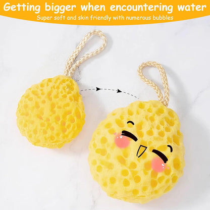 🥇🥇Honeycomb Bath Sponge for Deep Body Cleansing — Gentle Deep Exfoliation🔥🔥