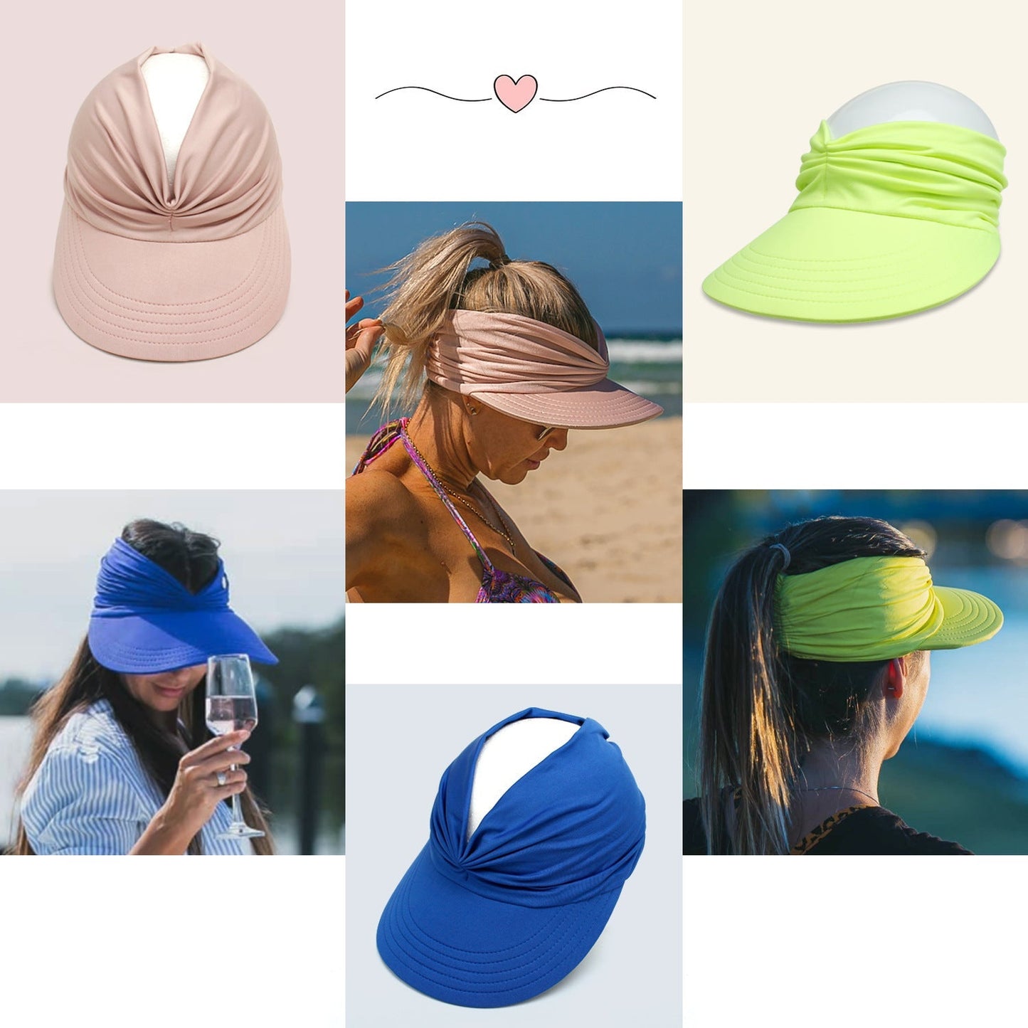 🎉 Congratulations! 🔥 Get 30% OFF Your 2nd BQODQO® Women’s UPF 50+ UV Protection Sun Visor Hat! 🎁