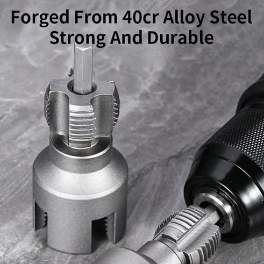 𝐑𝐄𝐁𝐘𝐈𝐏𝐎® 🔥Integrated Internal & External Pipe Threading Tool
