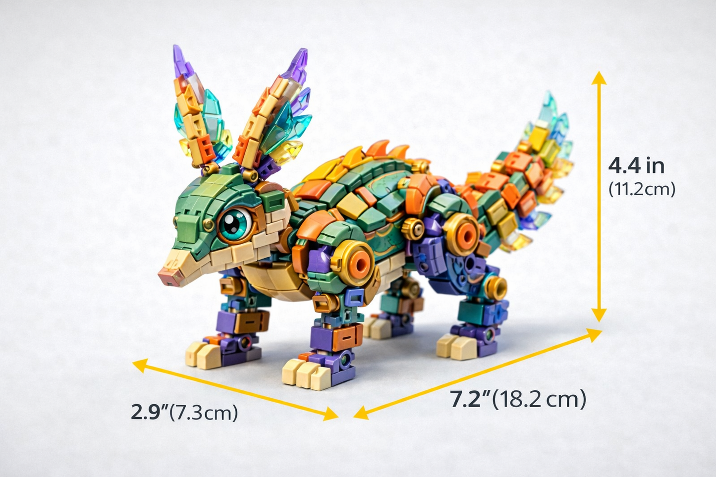 Mystical Forest Fox — Premium Building Block Set (Limited Edition)