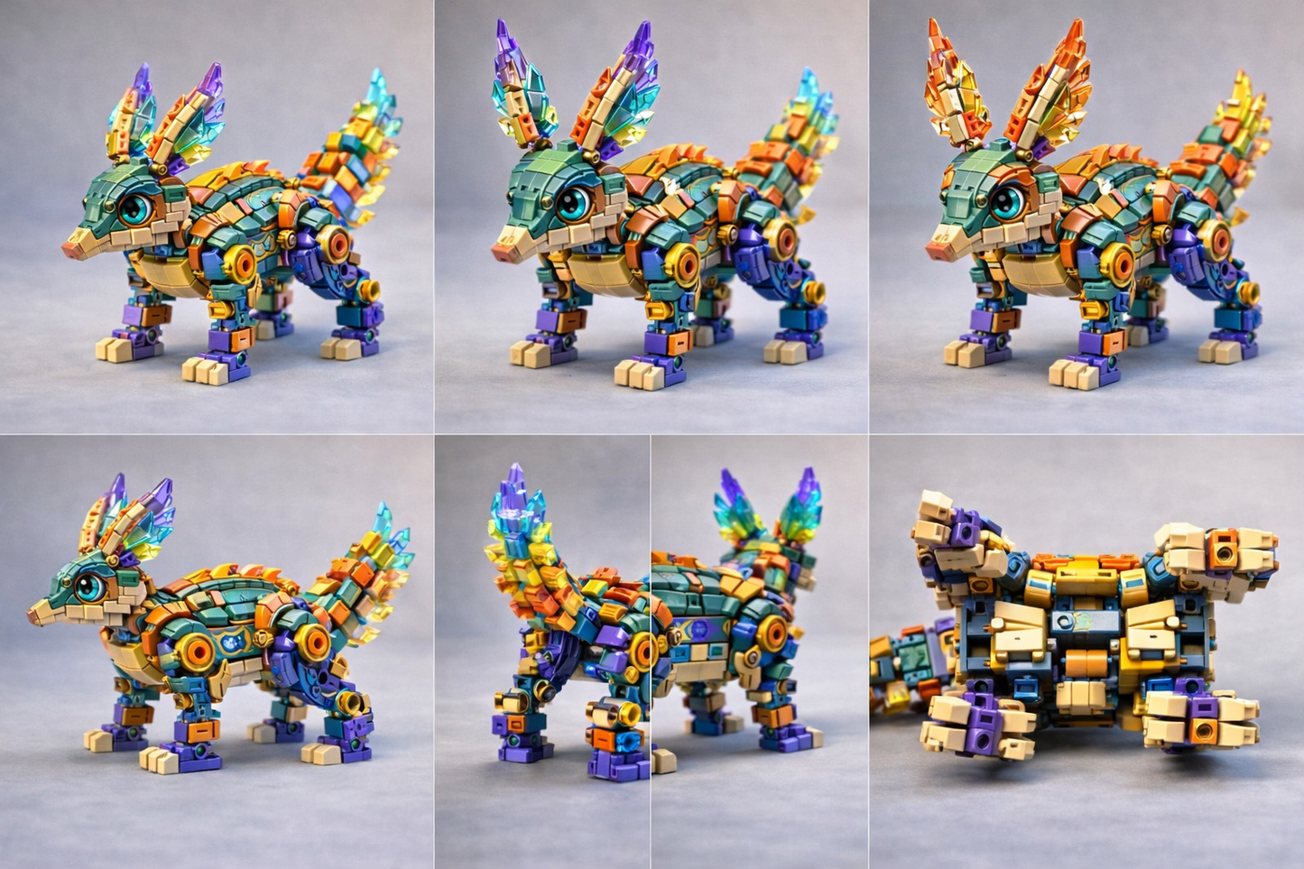 Mystical Forest Fox — Premium Building Block Set (Limited Edition)
