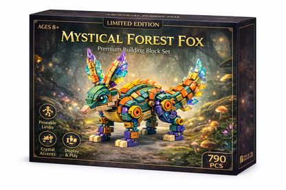 Mystical Forest Fox — Premium Building Block Set (Limited Edition)