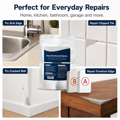 😆Surprise！🔥 One-Time Offer: Get Another IEY® Steel-Reinforced Epoxy Repair Putty for 70% OFF!