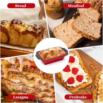BakePro 12-Inch Reinforced Silicone Loaf Pan