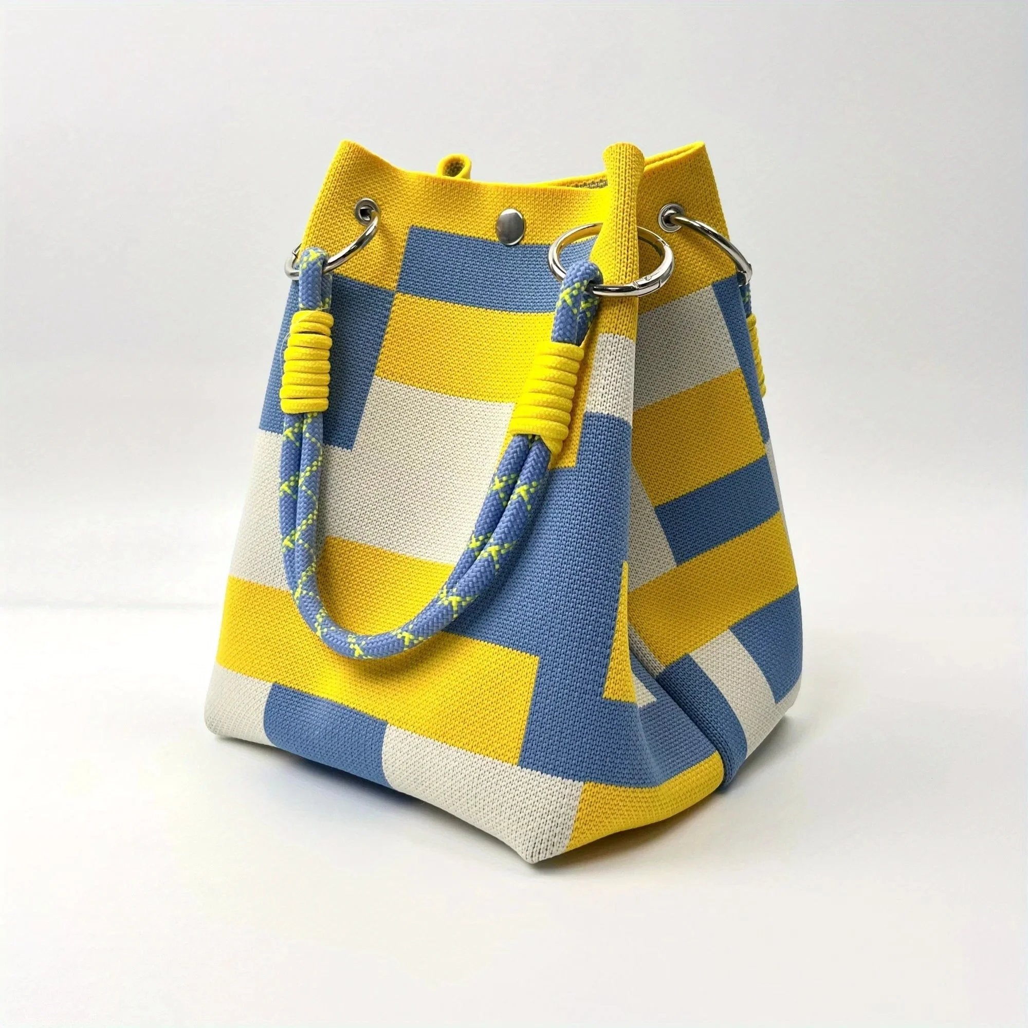Yellow & Blue Patchwork
