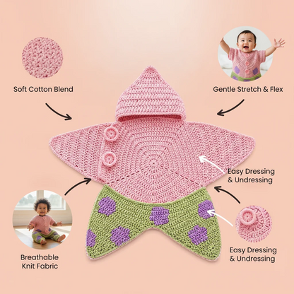 Paiduis® Baby Star Suit – Adorable Newborn Star-Themed Outfit for Cozy Photos & Precious Memories ✨