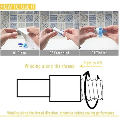 🎁 Free gift only — Specialized Waterproof Tape for Water Pipes ( cannot be shipped separately. )