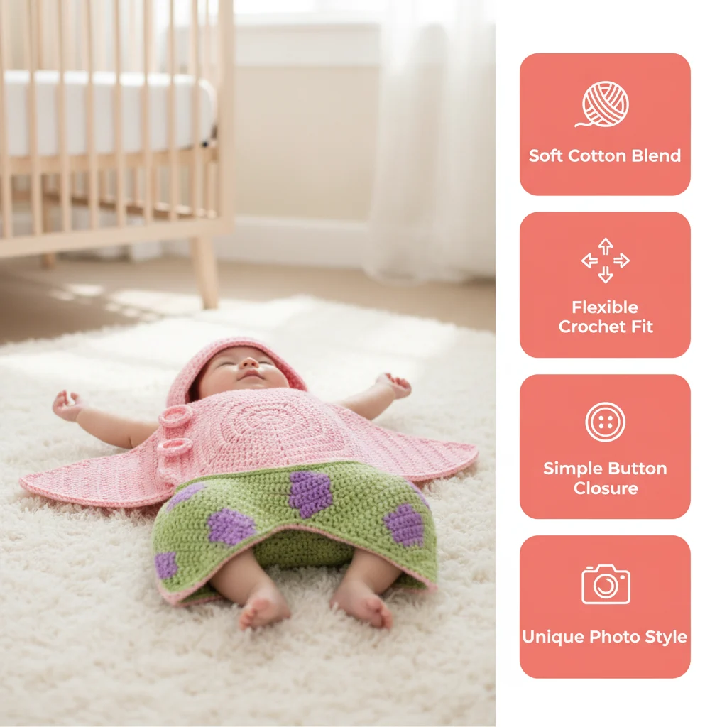 Paiduis® Baby Star Suit – Adorable Newborn Star-Themed Outfit for Cozy Photos & Precious Memories ✨