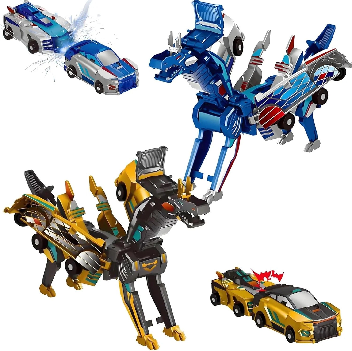 Color: Blue+Golden Dragon