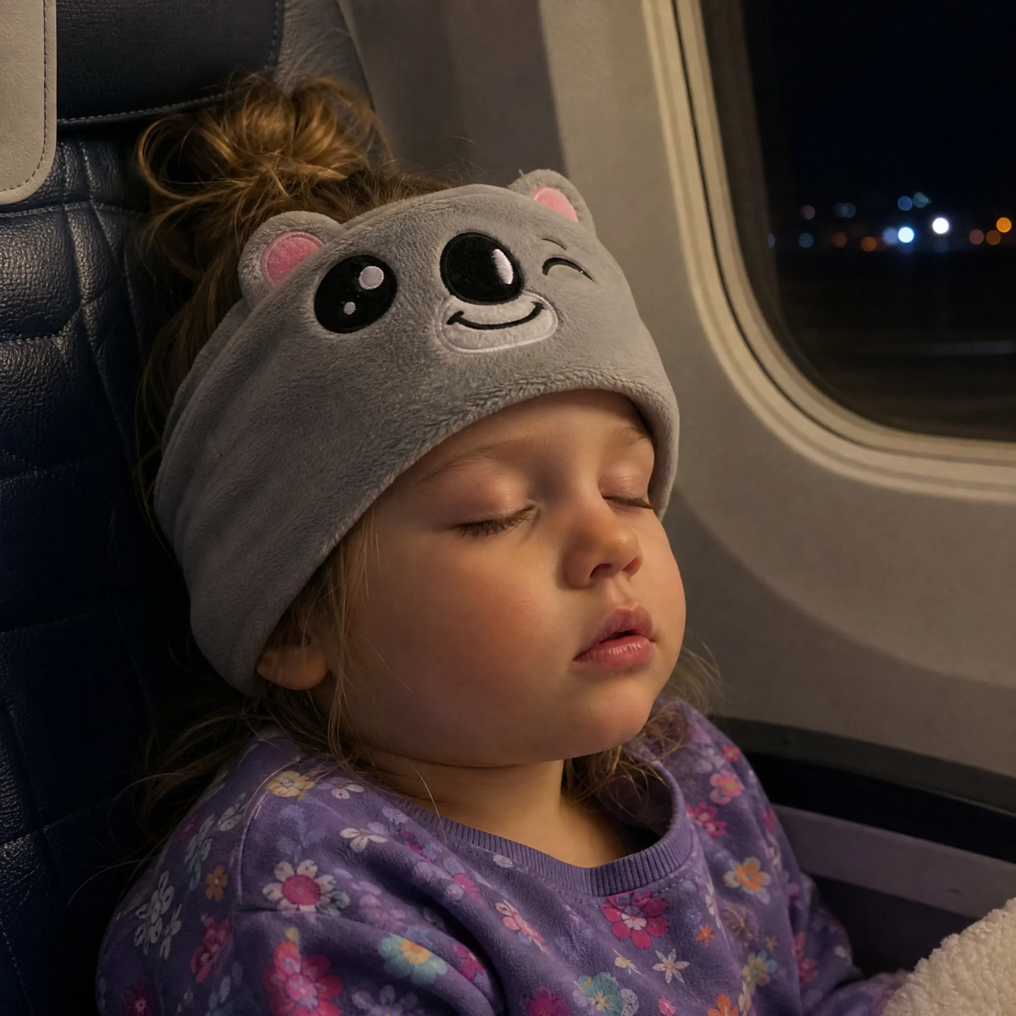 🎧 Sfrcord® Cozy Kids Headband Headphones – Soft, Comfortable & Sleep-Friendly