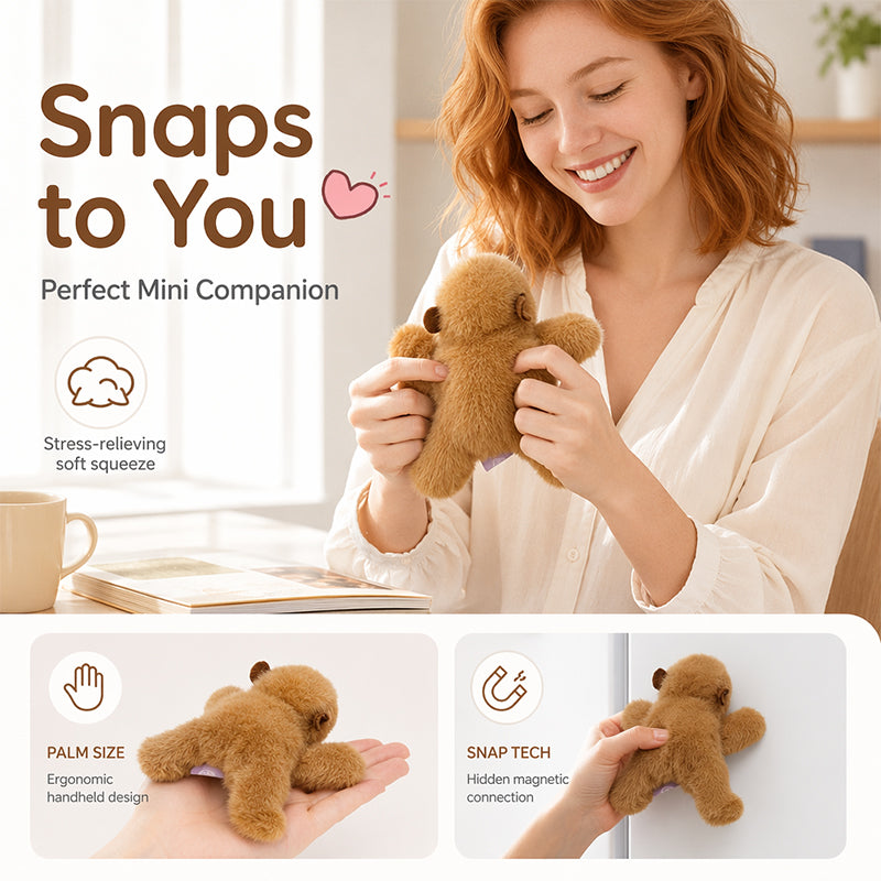 Toaimer® Lovely Plushie Fridge Magnet Doll – Collect More Cute Characters & Share Sweet Gifts With Loved Ones 🧸✨